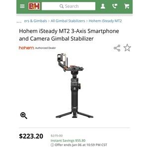 Hohem iSteady MT2 3-Axis Smartphone and Camera Gimbal Stabilizer